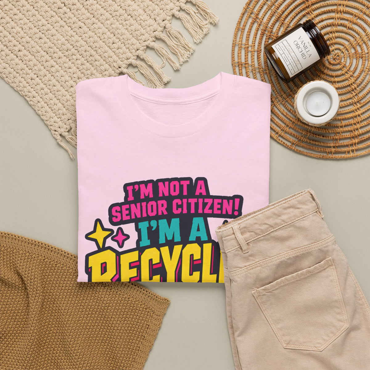I'm Not a Senior Citizen, I'm a Recycled Teenager T-Shirt
