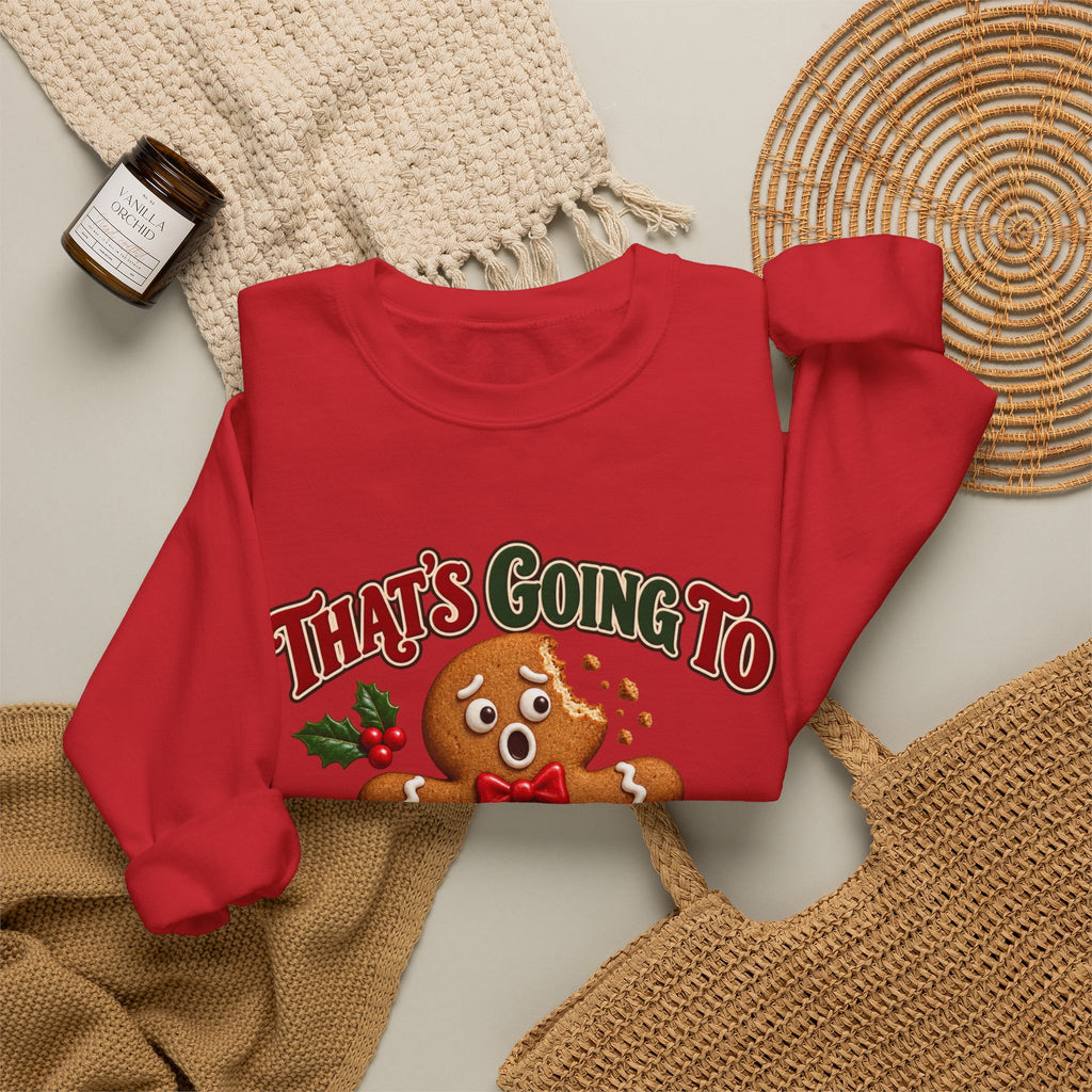 That's Going to Leave a Mark Gingerbread Christmas Sweatshirt