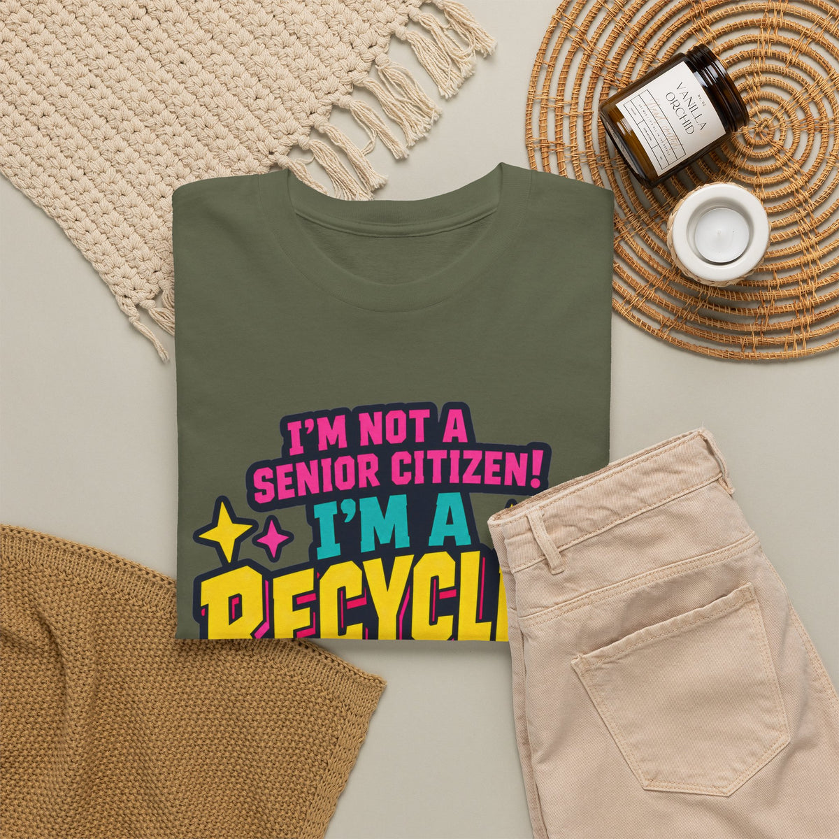 I'm Not a Senior Citizen, I'm a Recycled Teenager T-Shirt