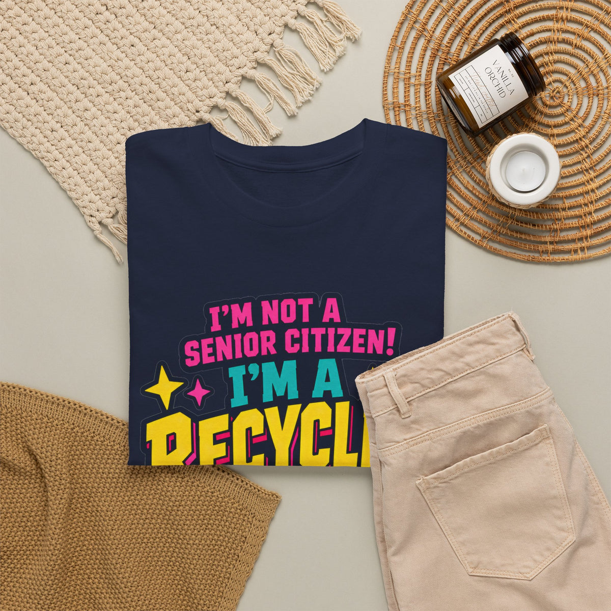I'm Not a Senior Citizen, I'm a Recycled Teenager T-Shirt