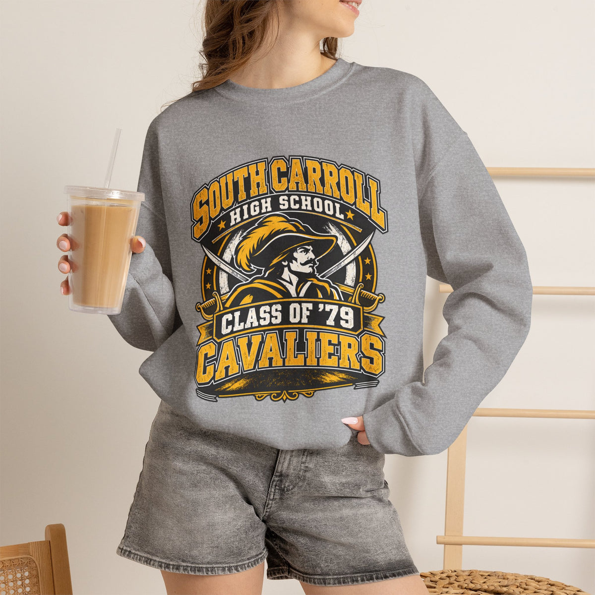 South Carroll High School Class of ’79 Cavaliers Crewneck Sweatshirt